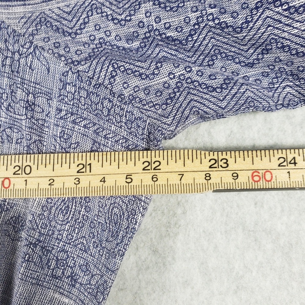 Dummy Shape Blue Patchwork Belted Midi Dress Xxl … - image 4